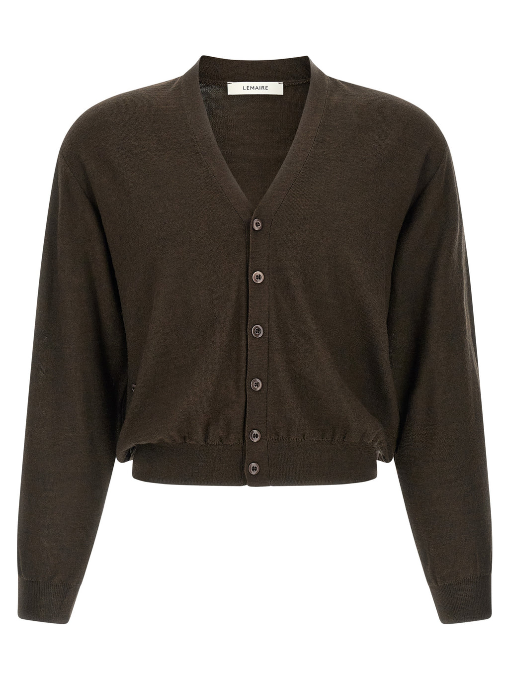 Brown Marabou Cardigan