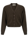 Brown Marabou Cardigan