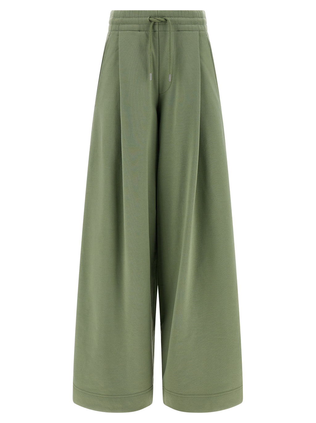 Bicolor Cotton Casual Pants