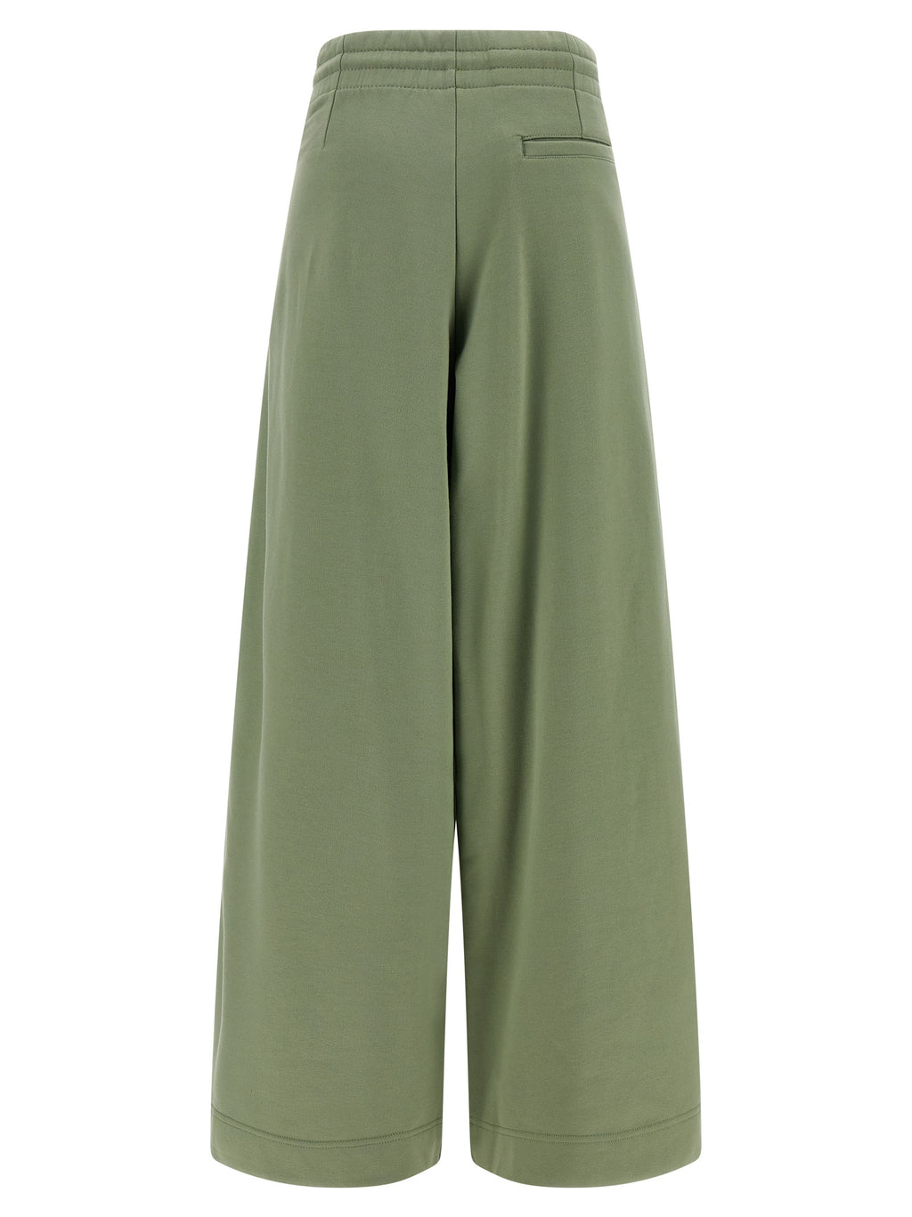 Bicolor Cotton Casual Pants