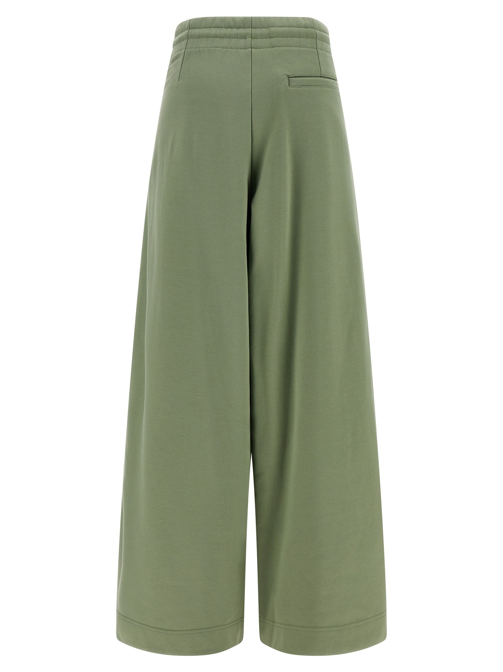 Bicolor Cotton Casual Pants