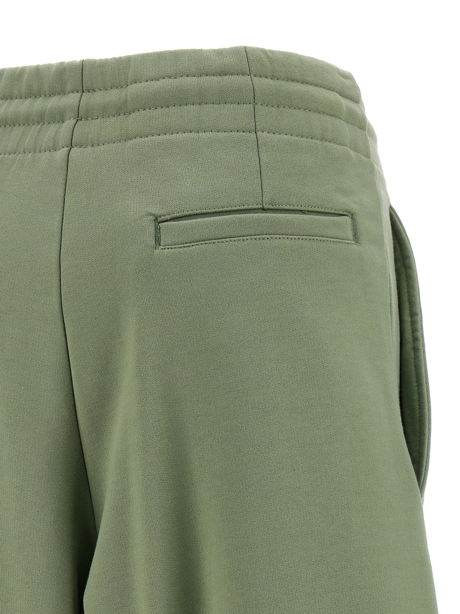 Bicolor Cotton Casual Pants