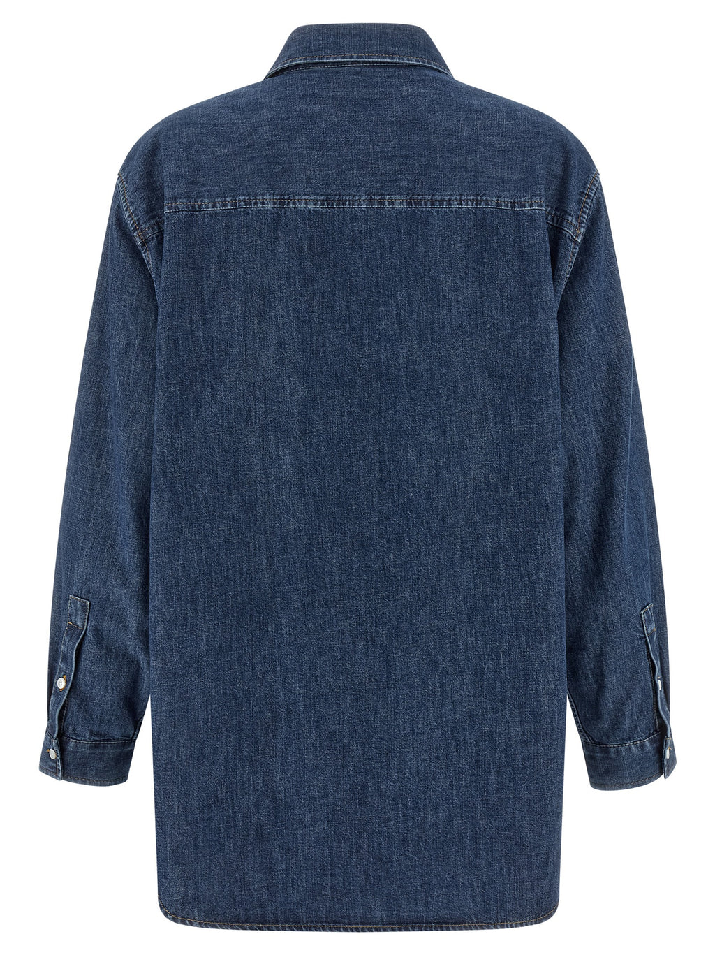 Blue Cotton Blouse