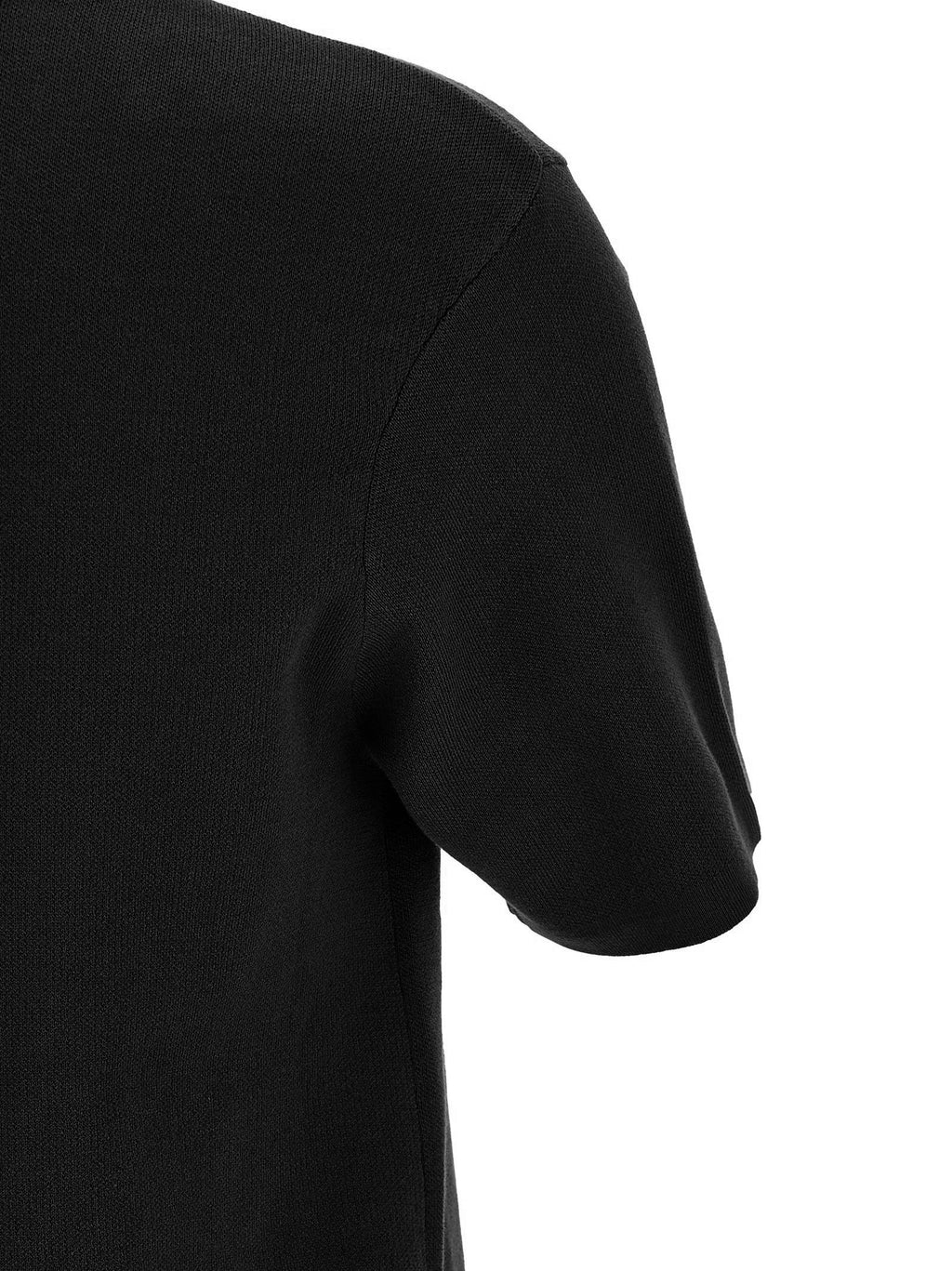 Black Cotton T-Shirt