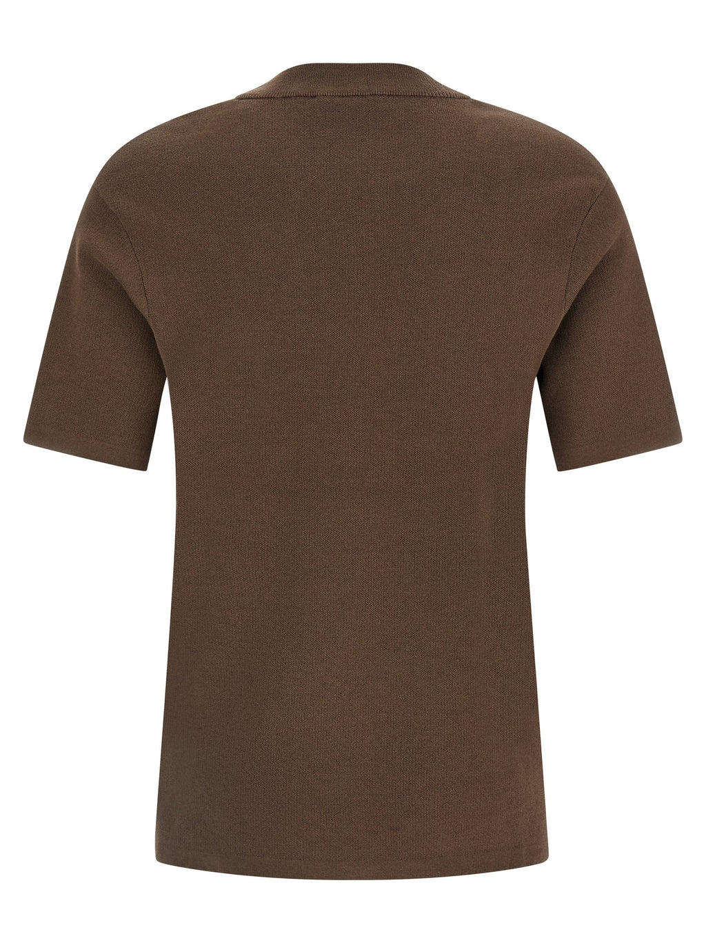 Brown Cotton T-Shirt