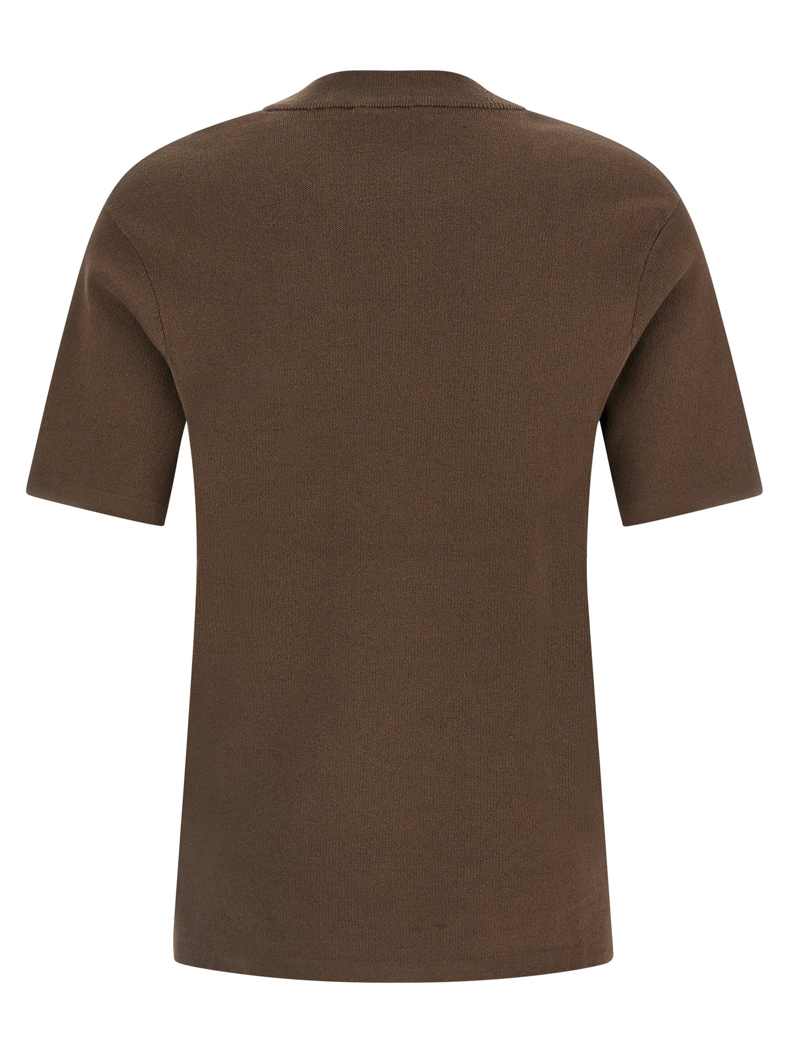 Brown Cotton T-Shirt