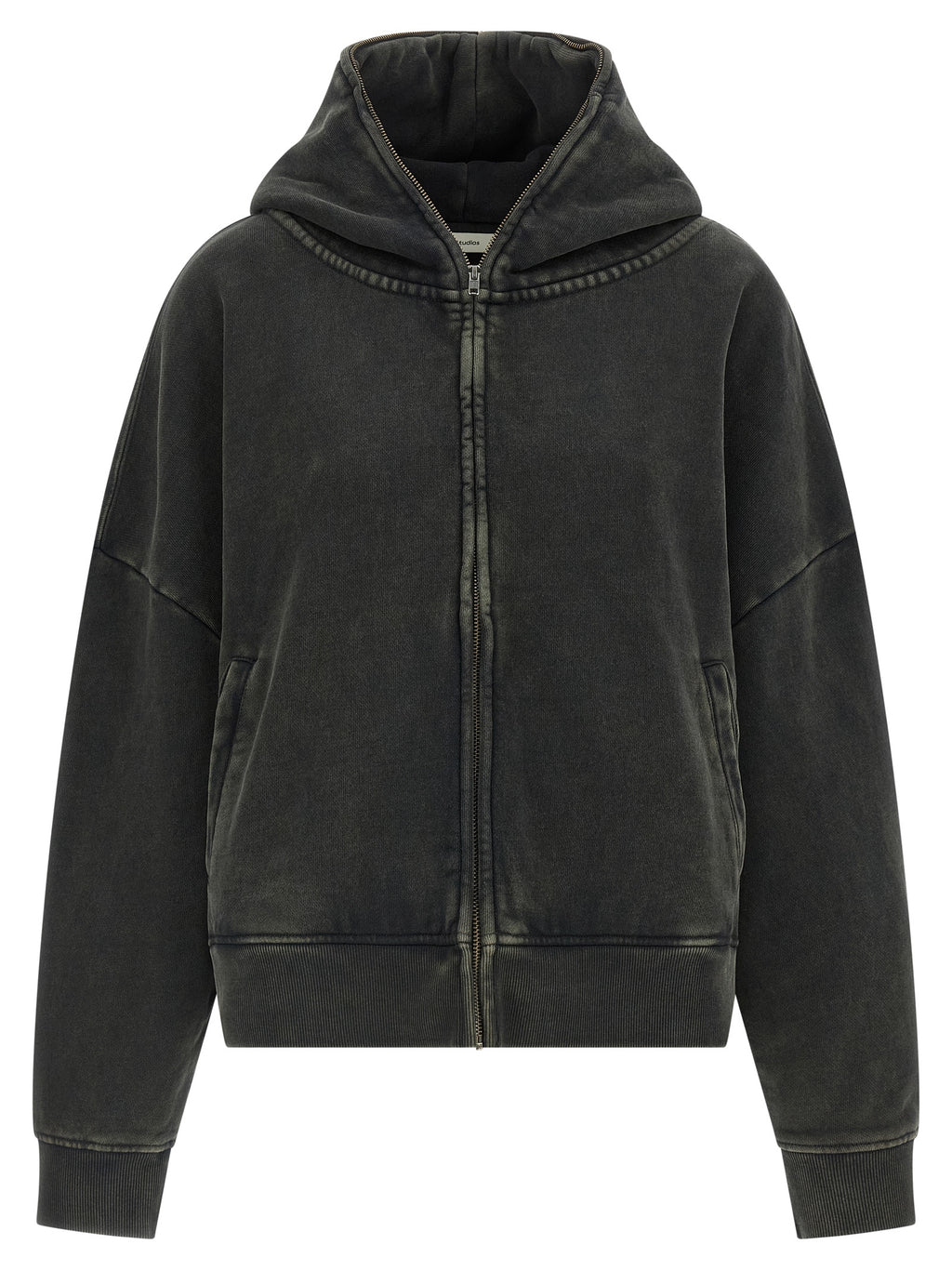 Gray Cotton Hoodie