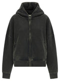 Gray Cotton Hoodie