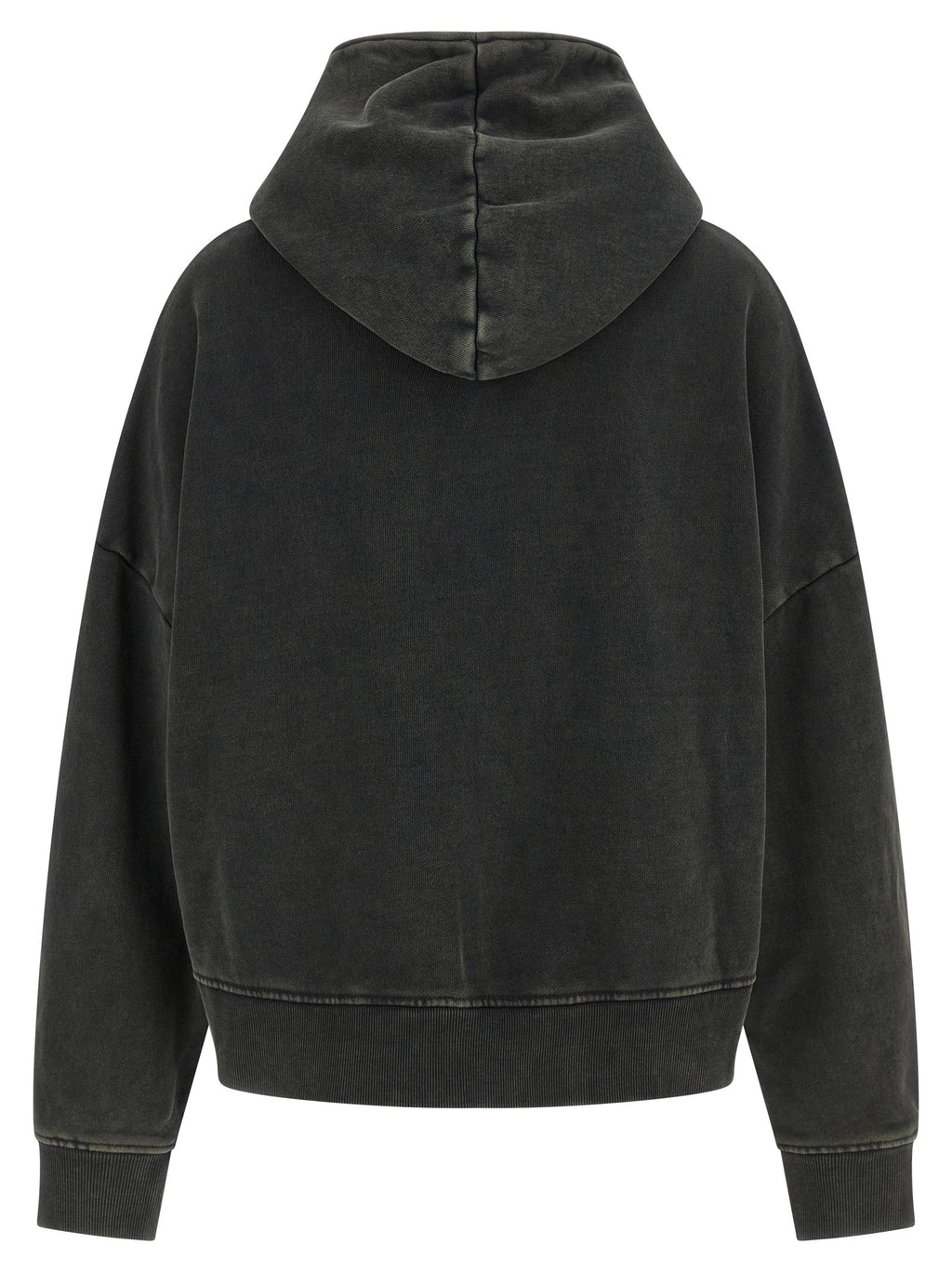Gray Cotton Hoodie