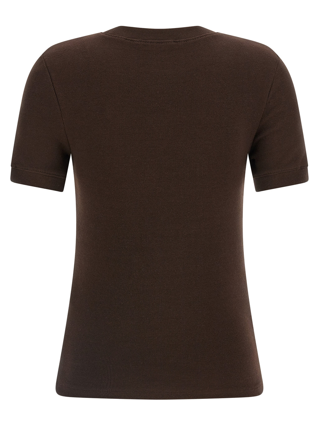 Brown Cotton T-Shirt