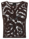 Brown Viscose Blouse