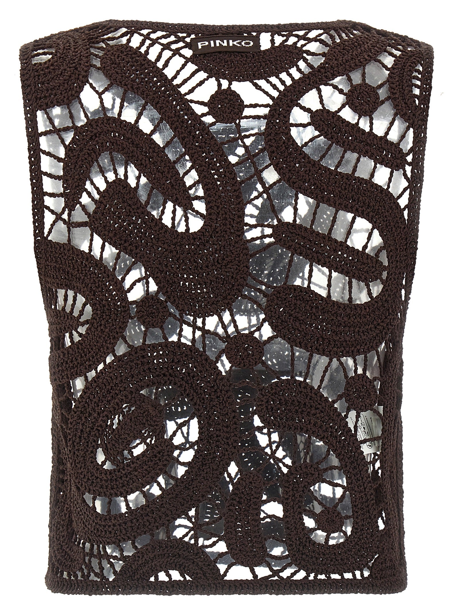 Brown Viscose Blouse
