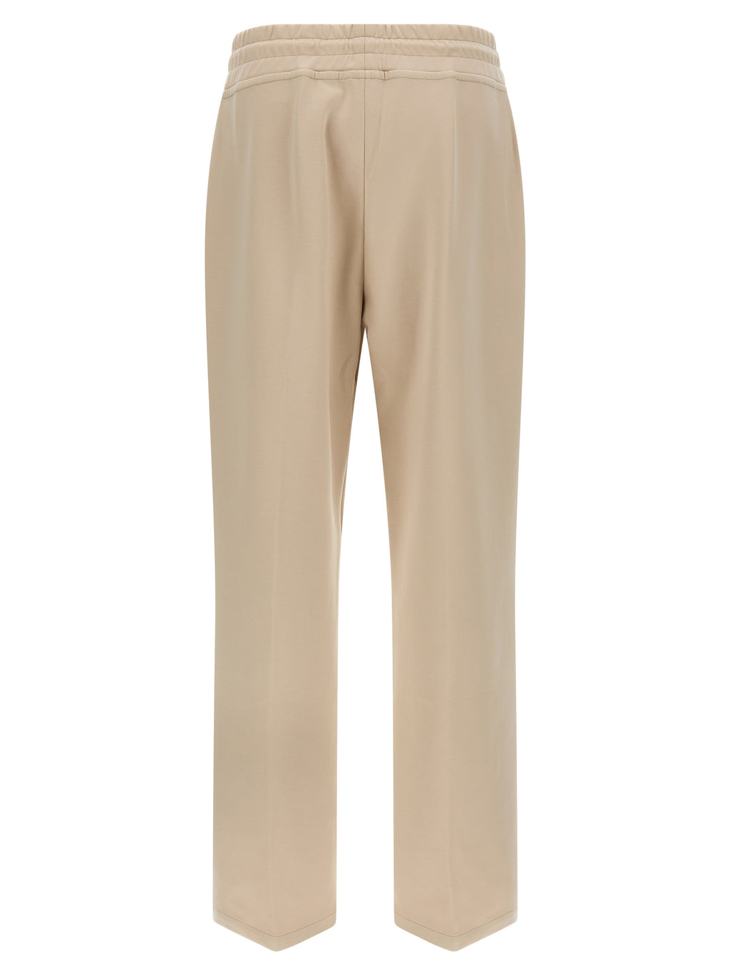 Beige Cotton Joggers (Workout Pants)