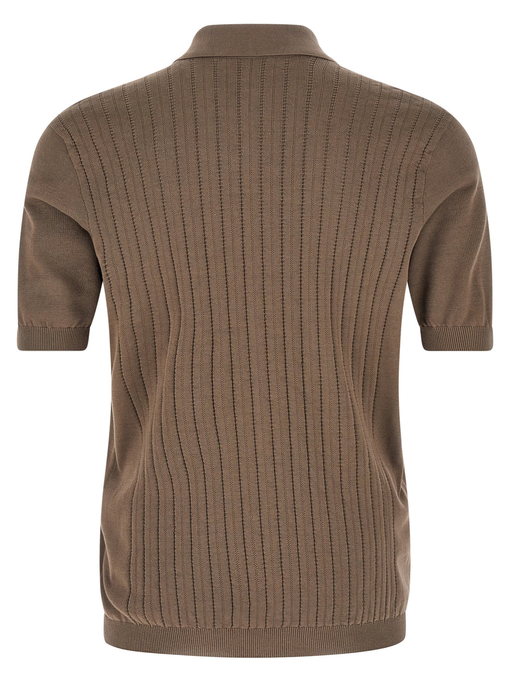 Brown Cotton Blouse