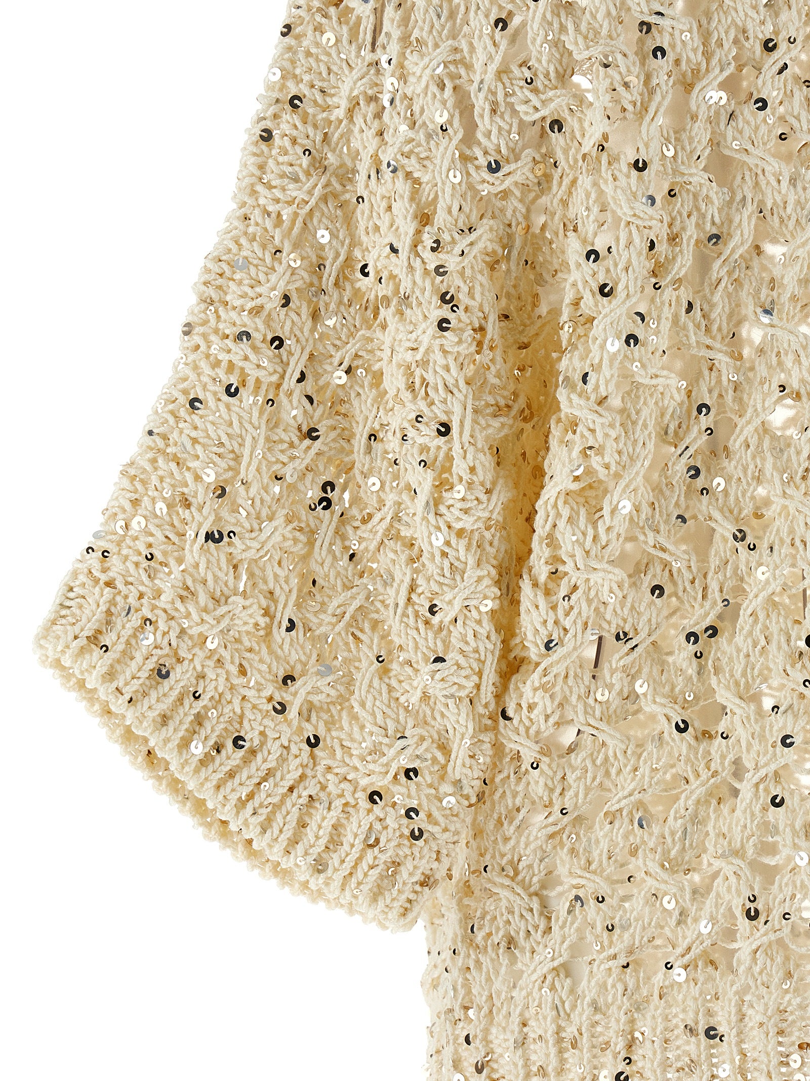 Beige Cotton Cardigan
