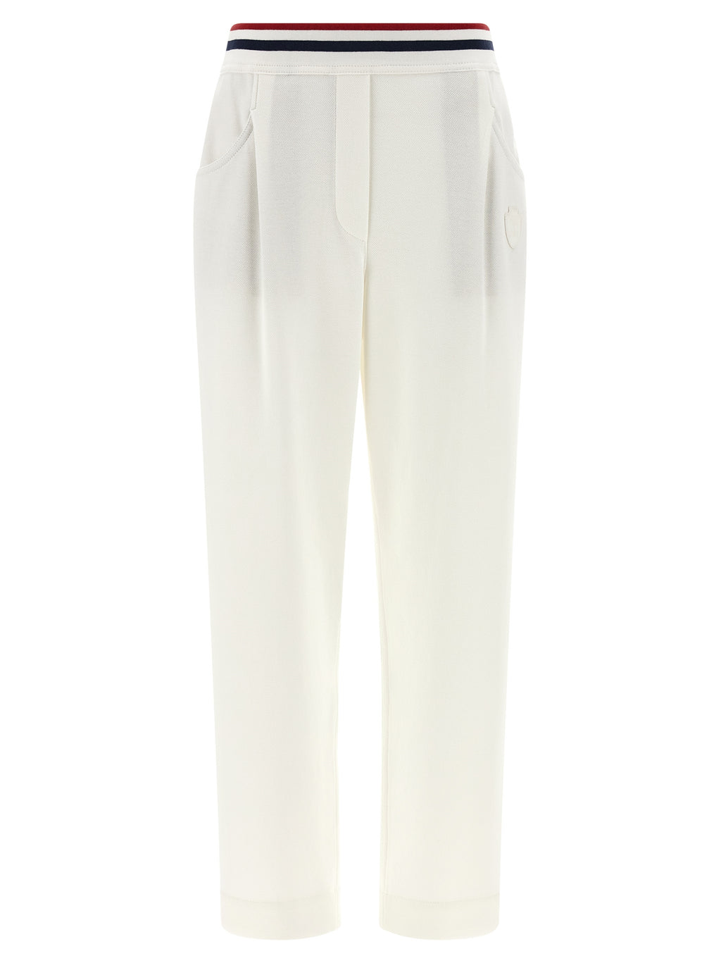 White Cotton Joggers (Workout Pants)