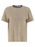 Multicolor Linen T-Shirt