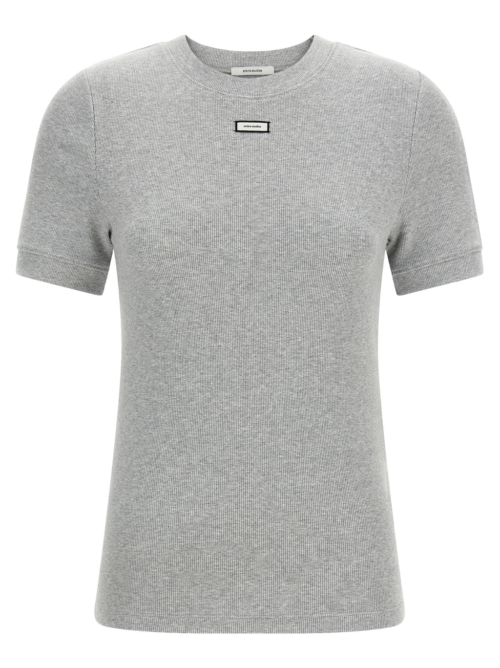 Gray Cotton T-Shirt