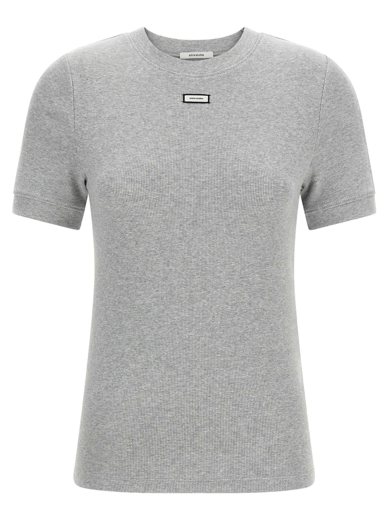 Gray Cotton T-Shirt