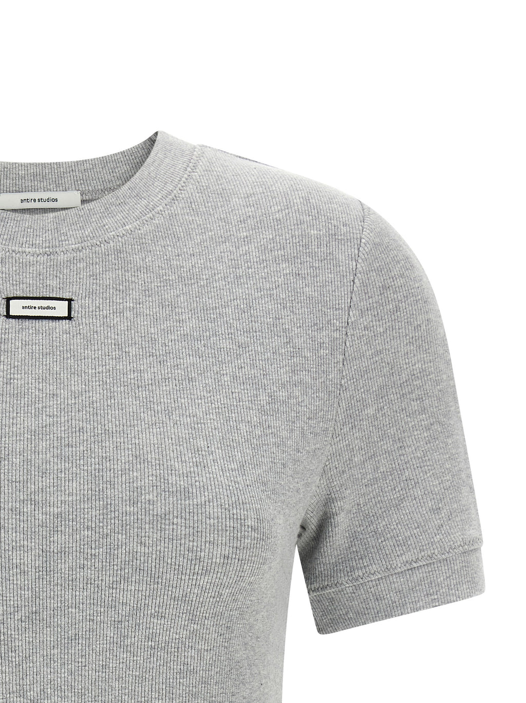 Gray Cotton T-Shirt