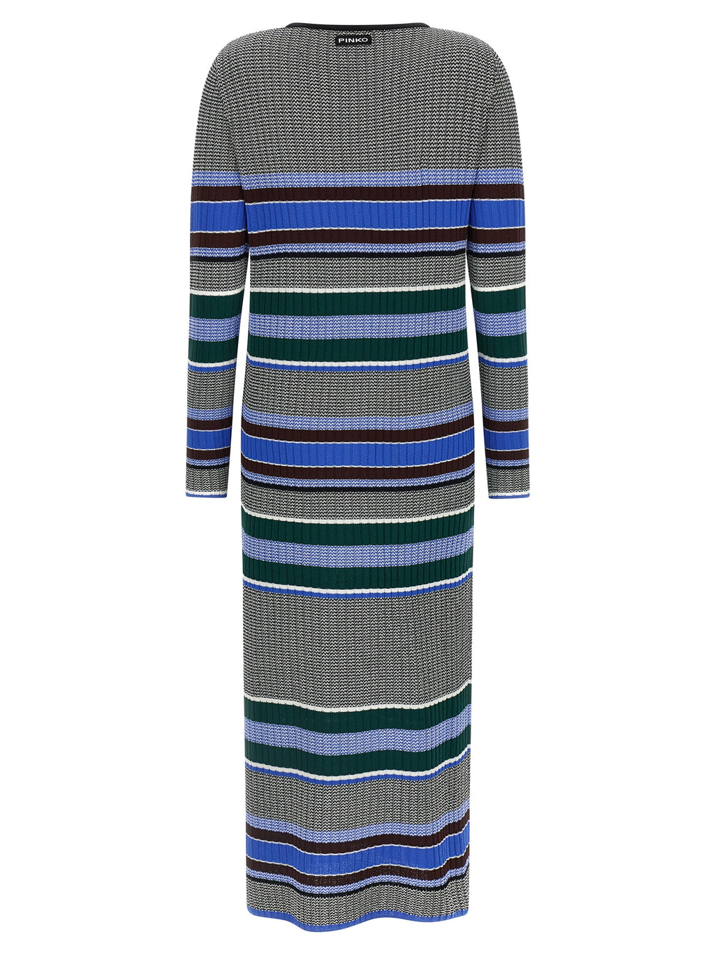 Multicolor Viscose Long Dress