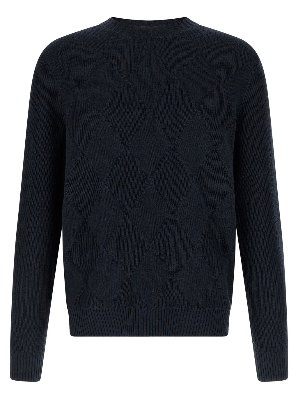 Blue Cotton Cardigan