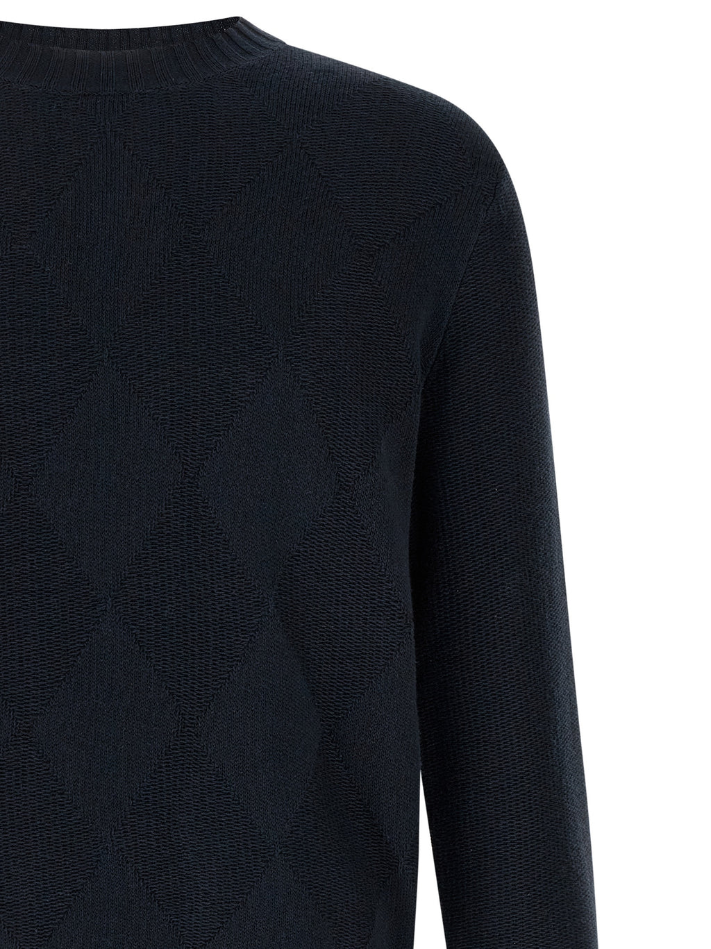 Blue Cotton Cardigan