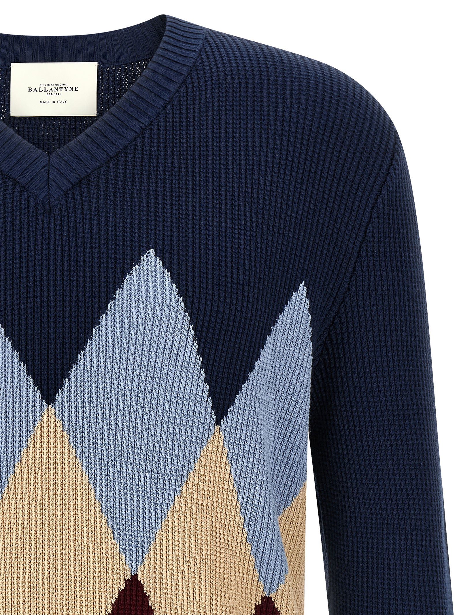 Blue Cotton Cardigan