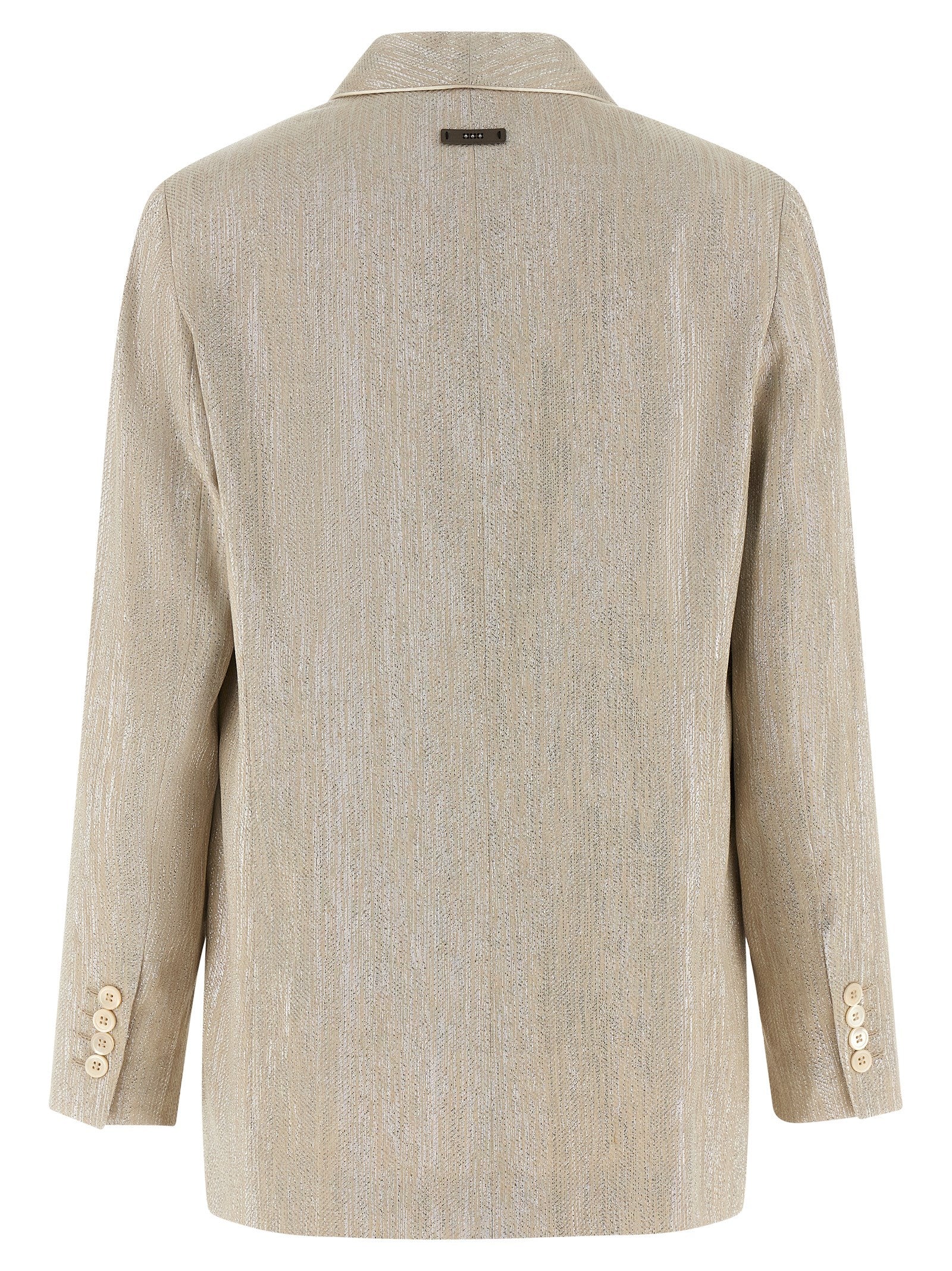 Beige Viscose Blazer