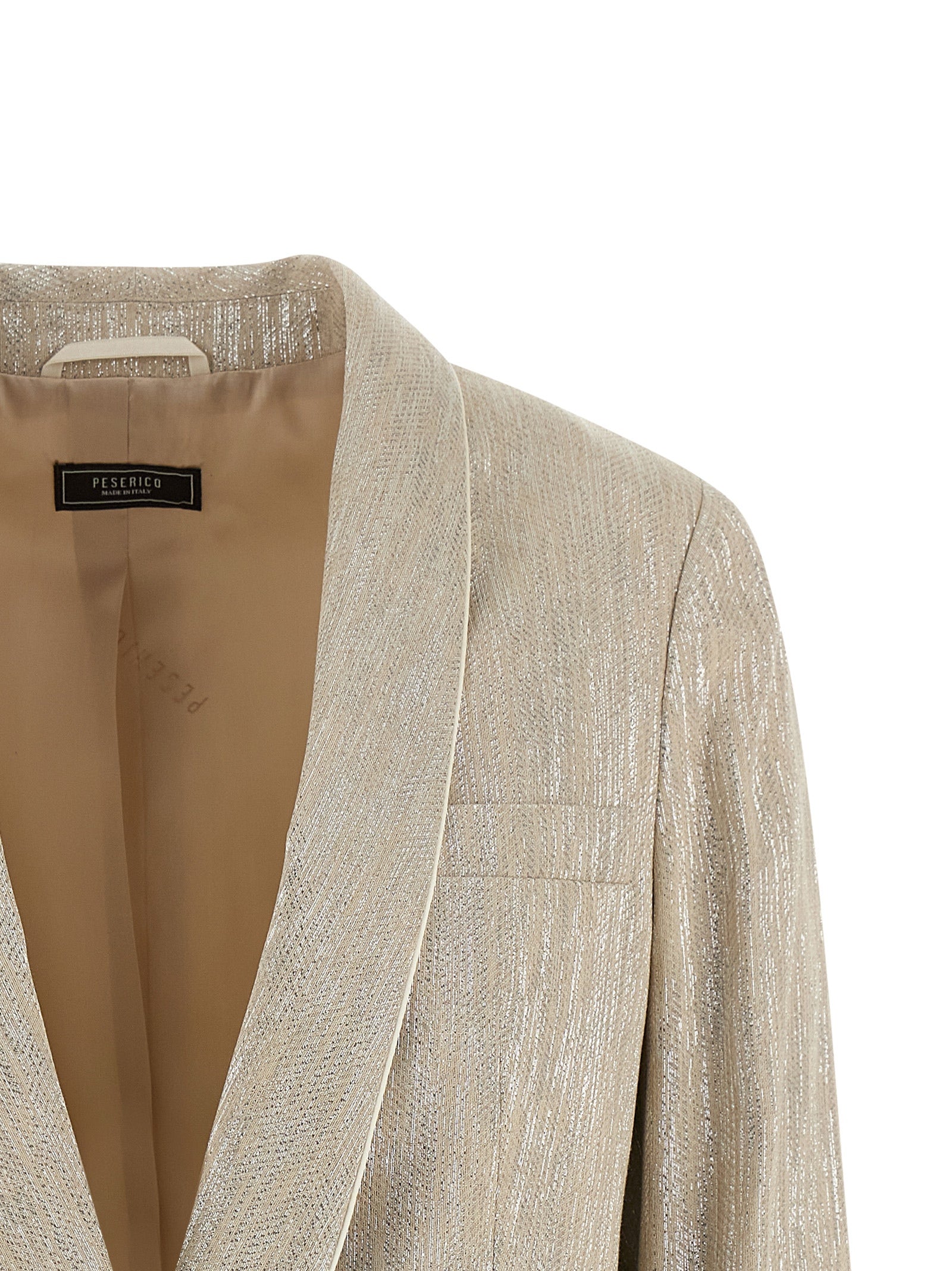 Beige Viscose Blazer