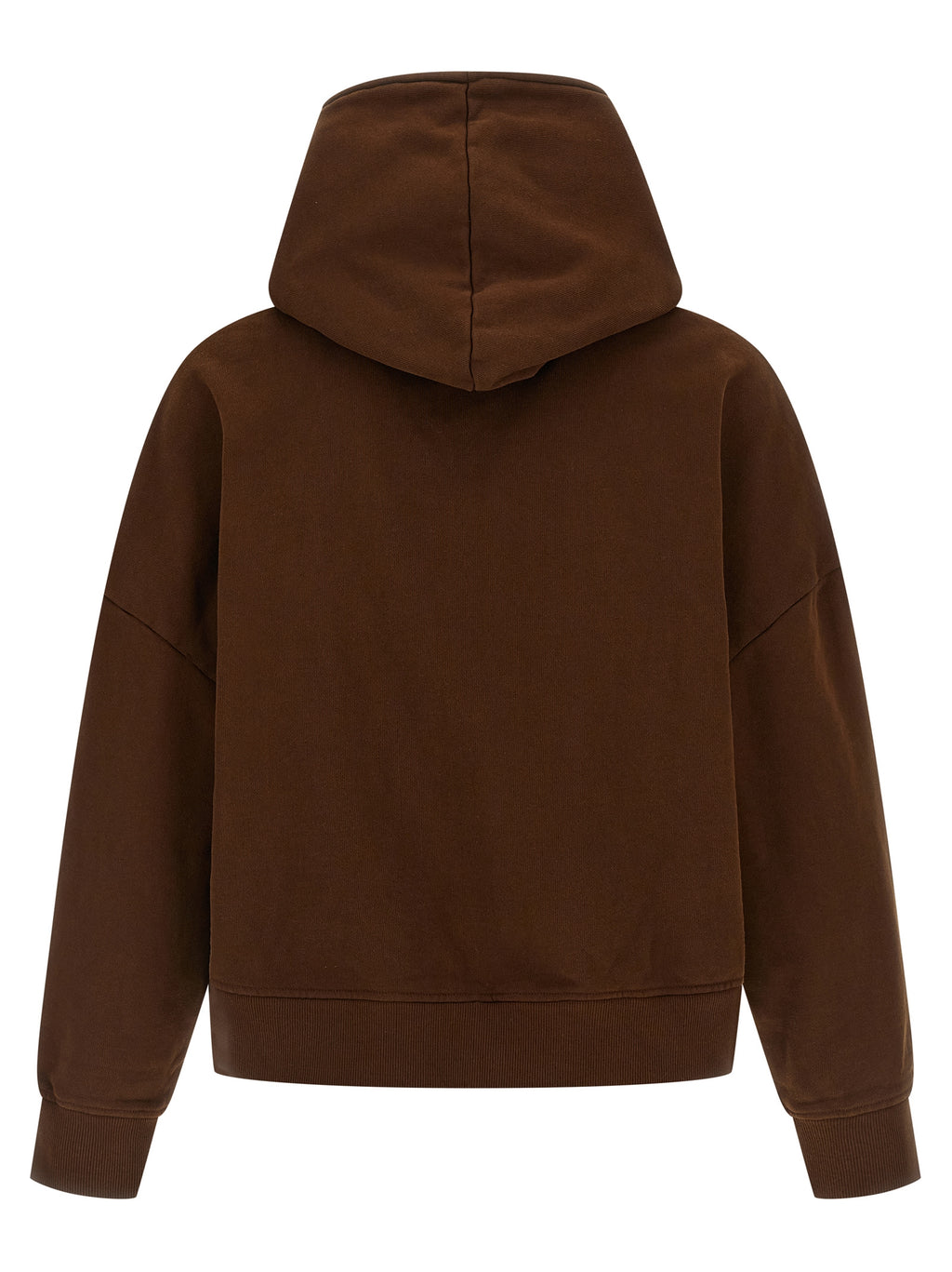 Brown Cotton Sweatshirt