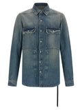 Blue Cotton Denim Jacket
