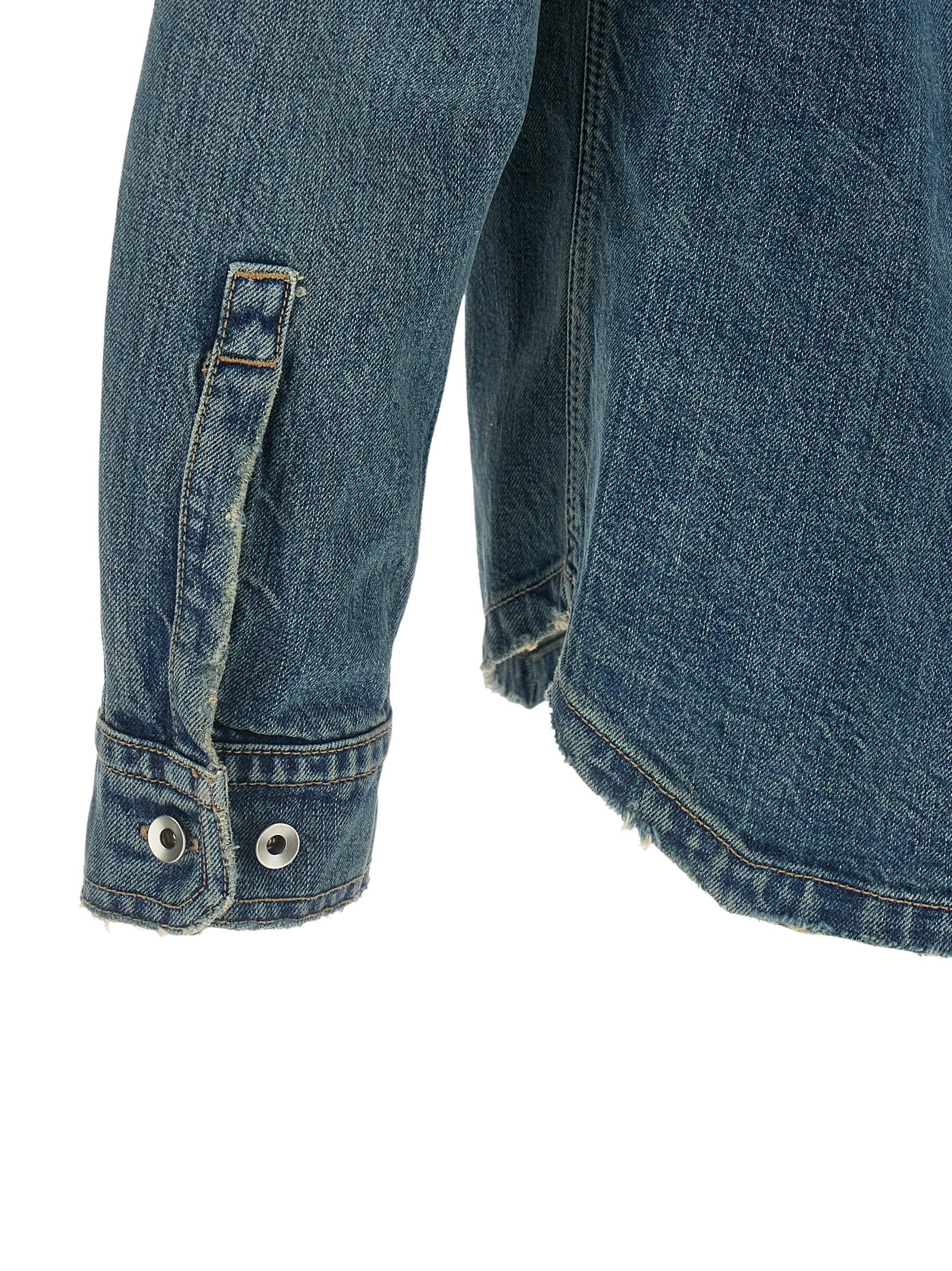 Blue Cotton Denim Jacket