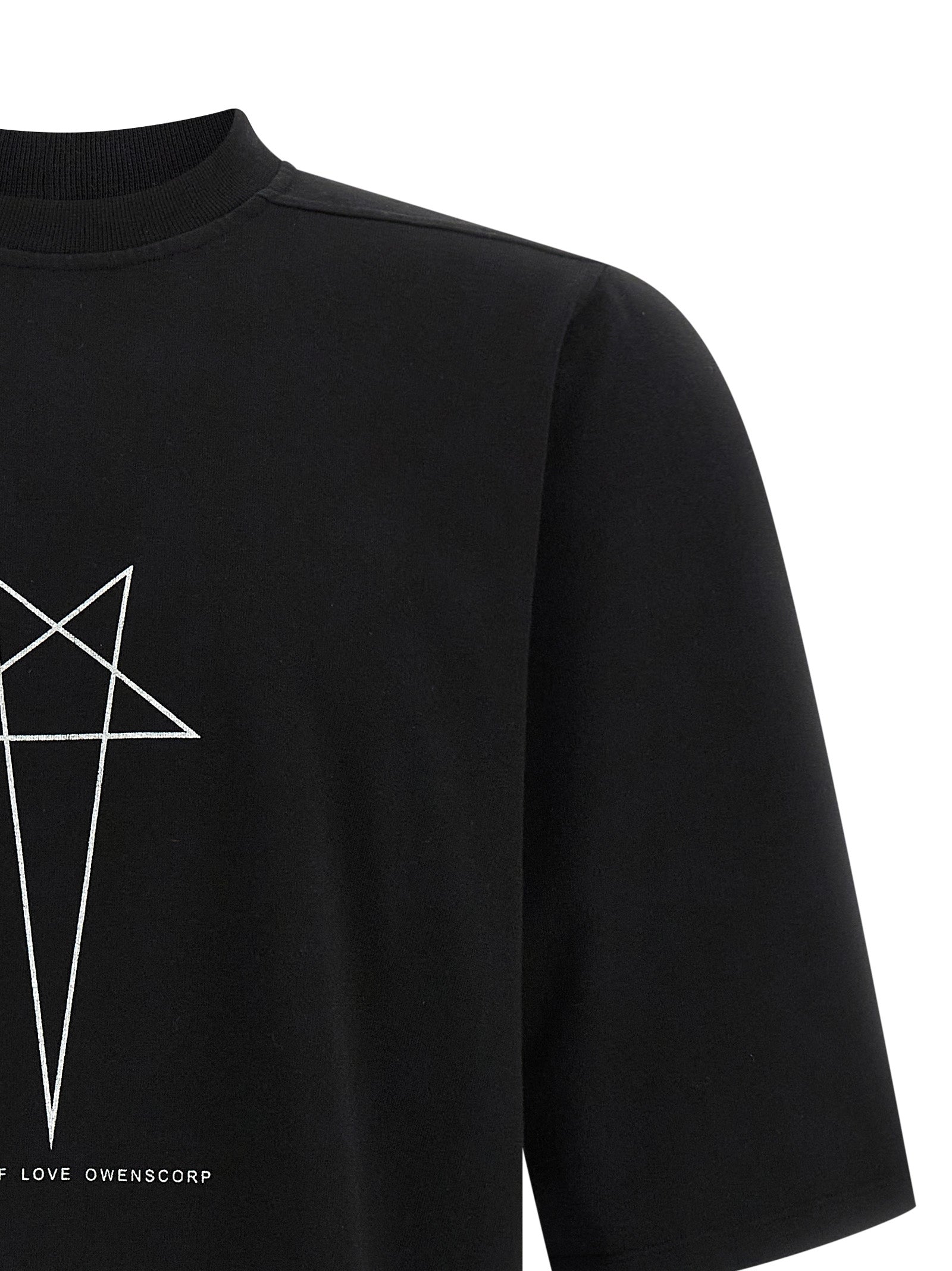 Black Cotton T-Shirt