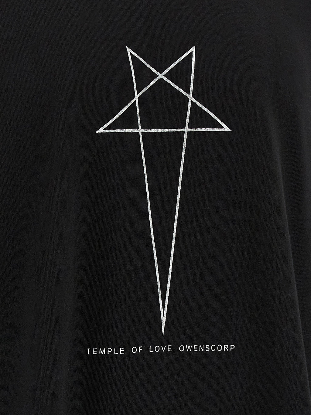 Black Cotton T-Shirt