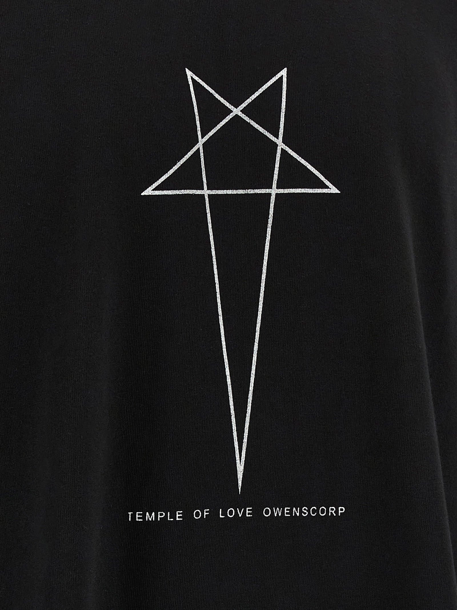 Black Cotton T-Shirt