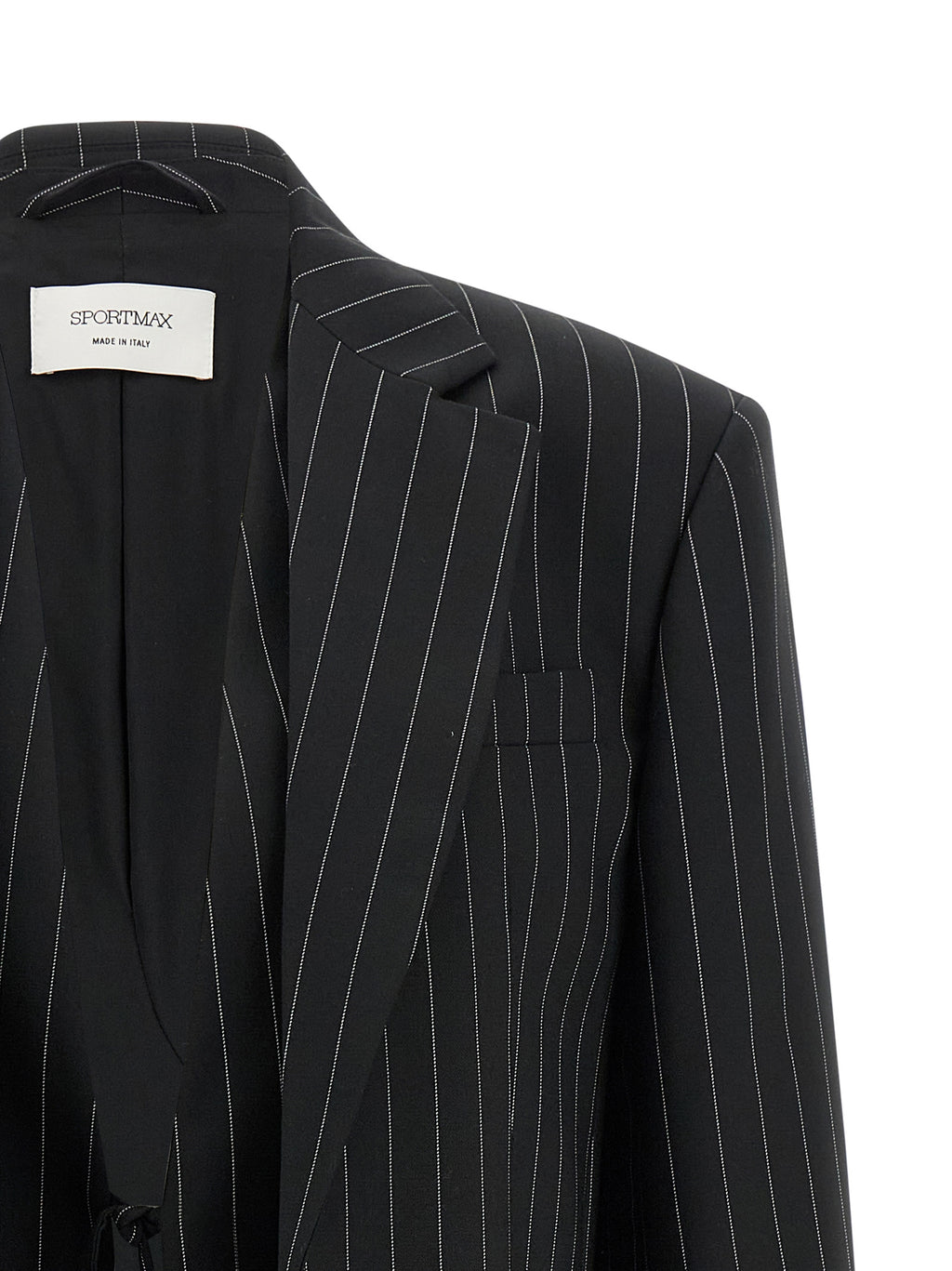 Black Wool Blazer