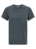 Gray Cotton T-Shirt