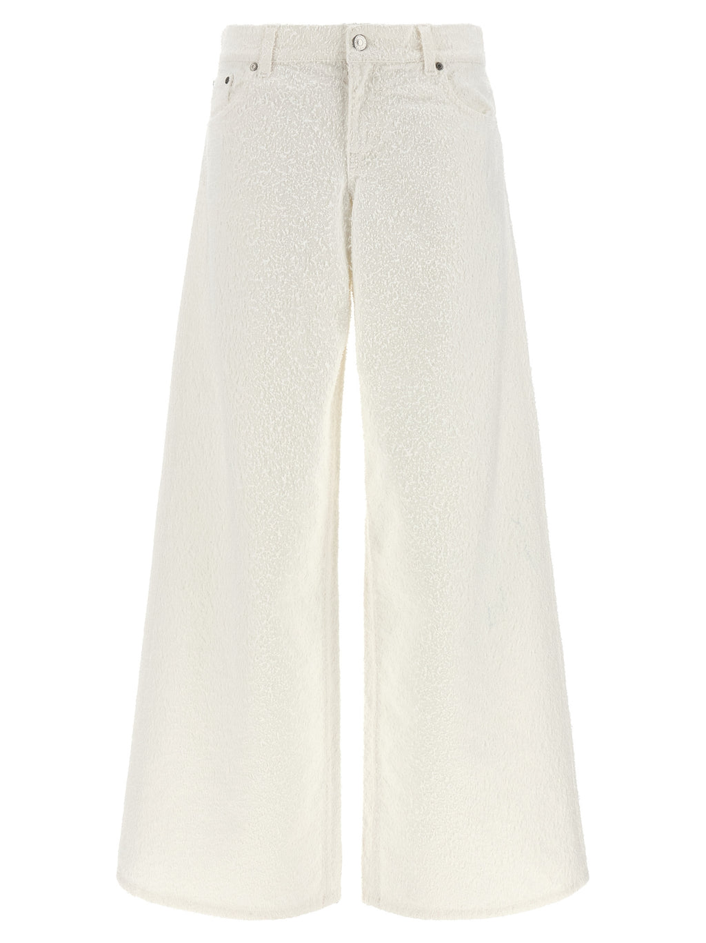 White Cotton Jeans Denim