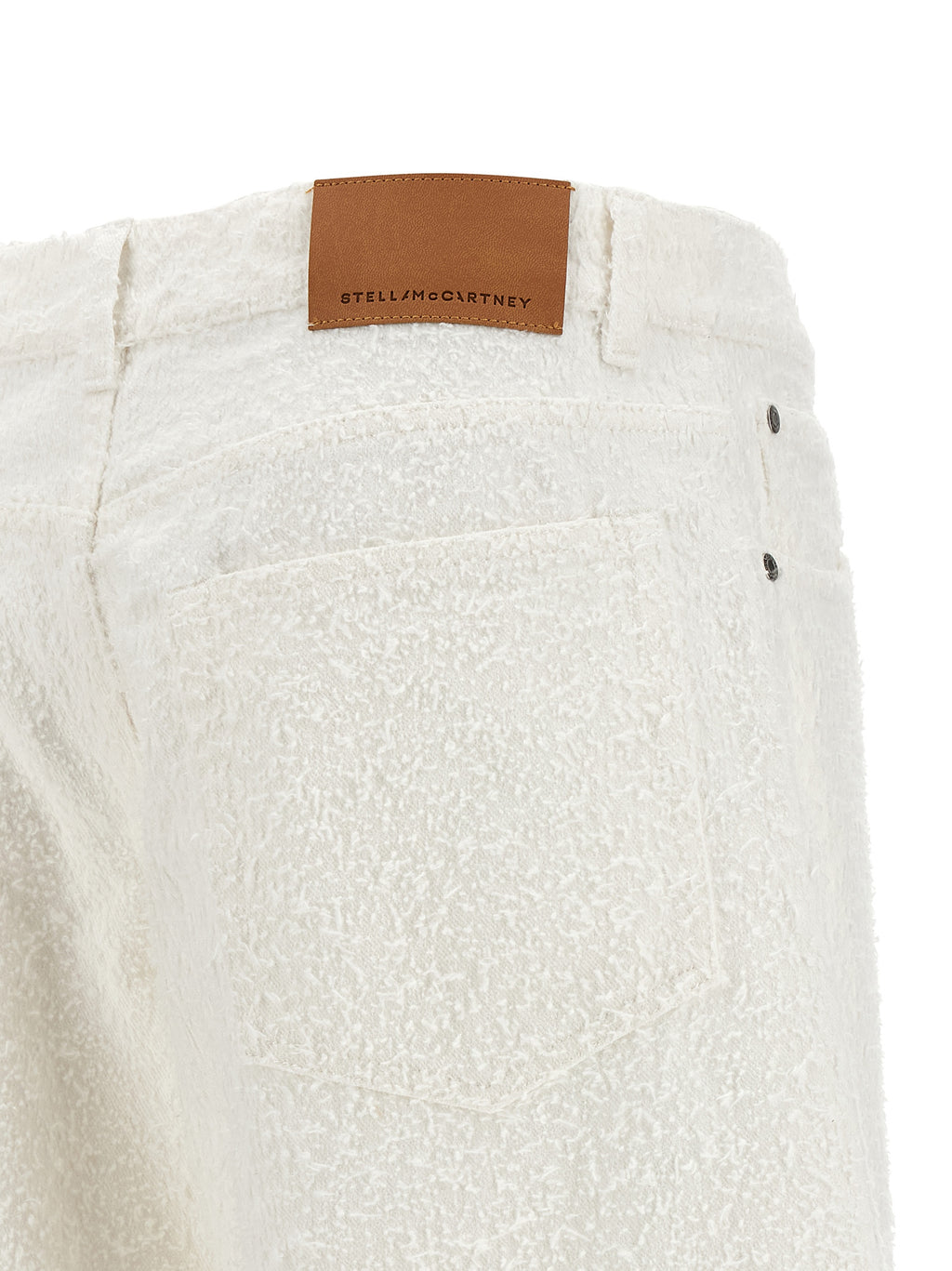 White Cotton Jeans Denim