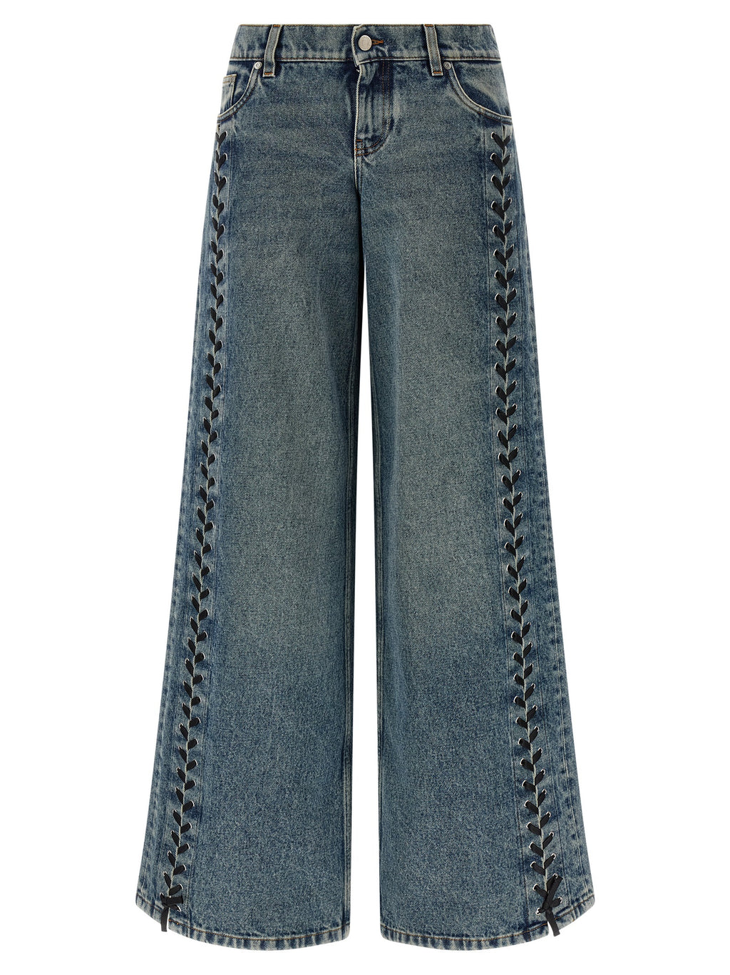 Blue Cotton Jeans Denim