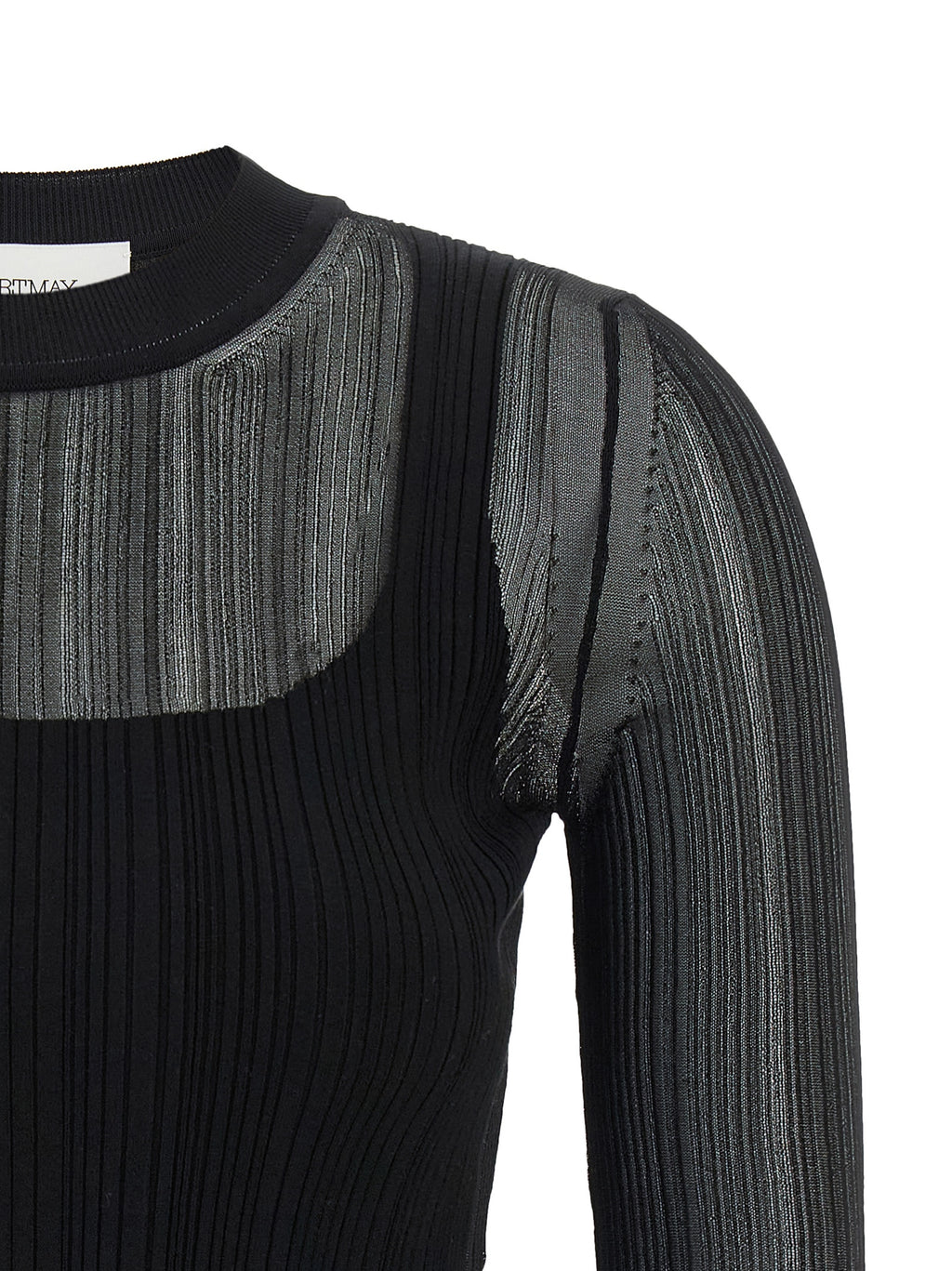 Black Viscose Cardigan