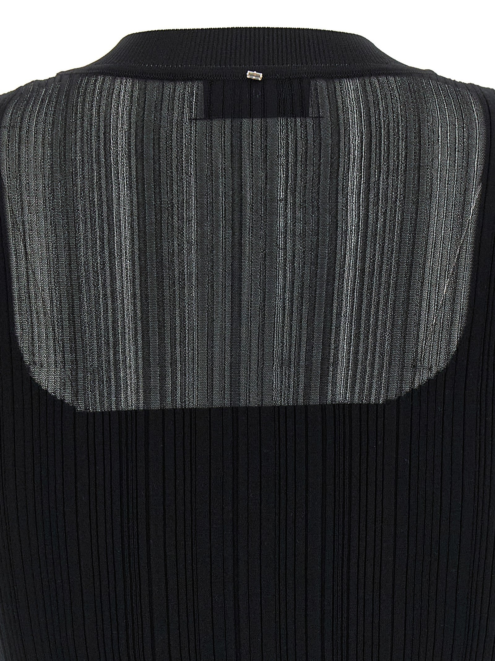 Black Viscose Cardigan