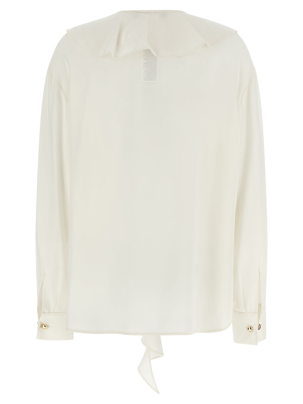 White Silk Blouse