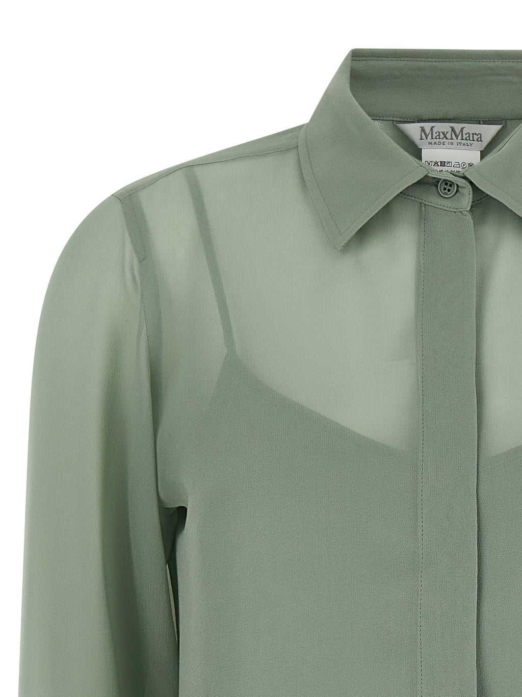 Bicolor Silk Blouse