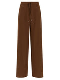 Brown Virgin Wool Pants