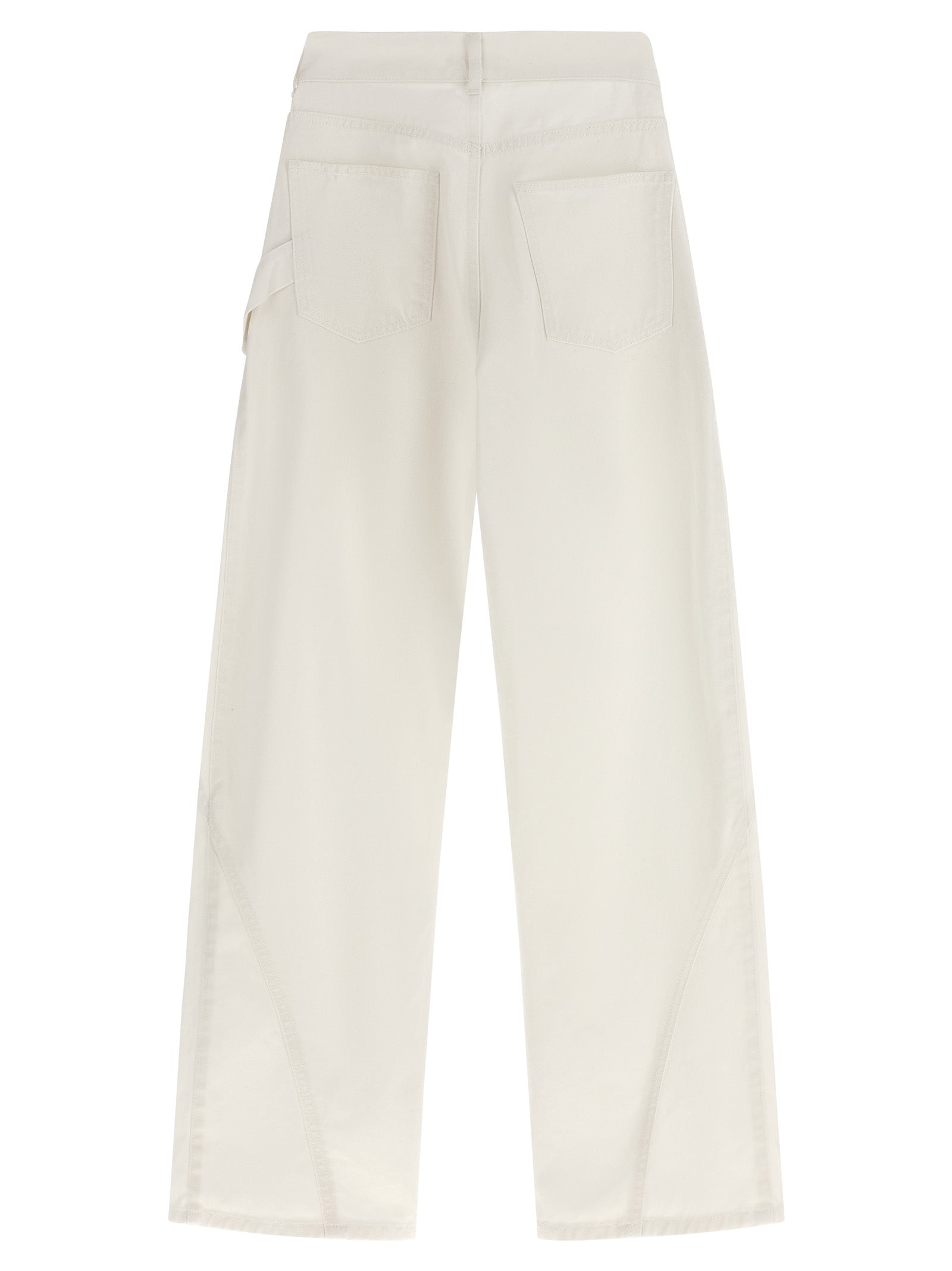 White Cotton Jeans Denim