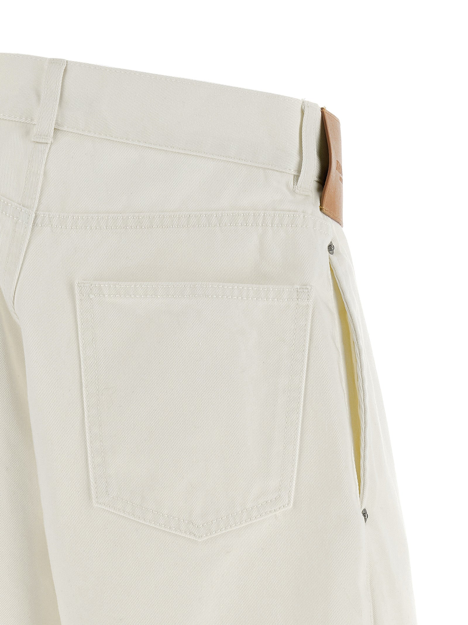 White Cotton Jeans Denim