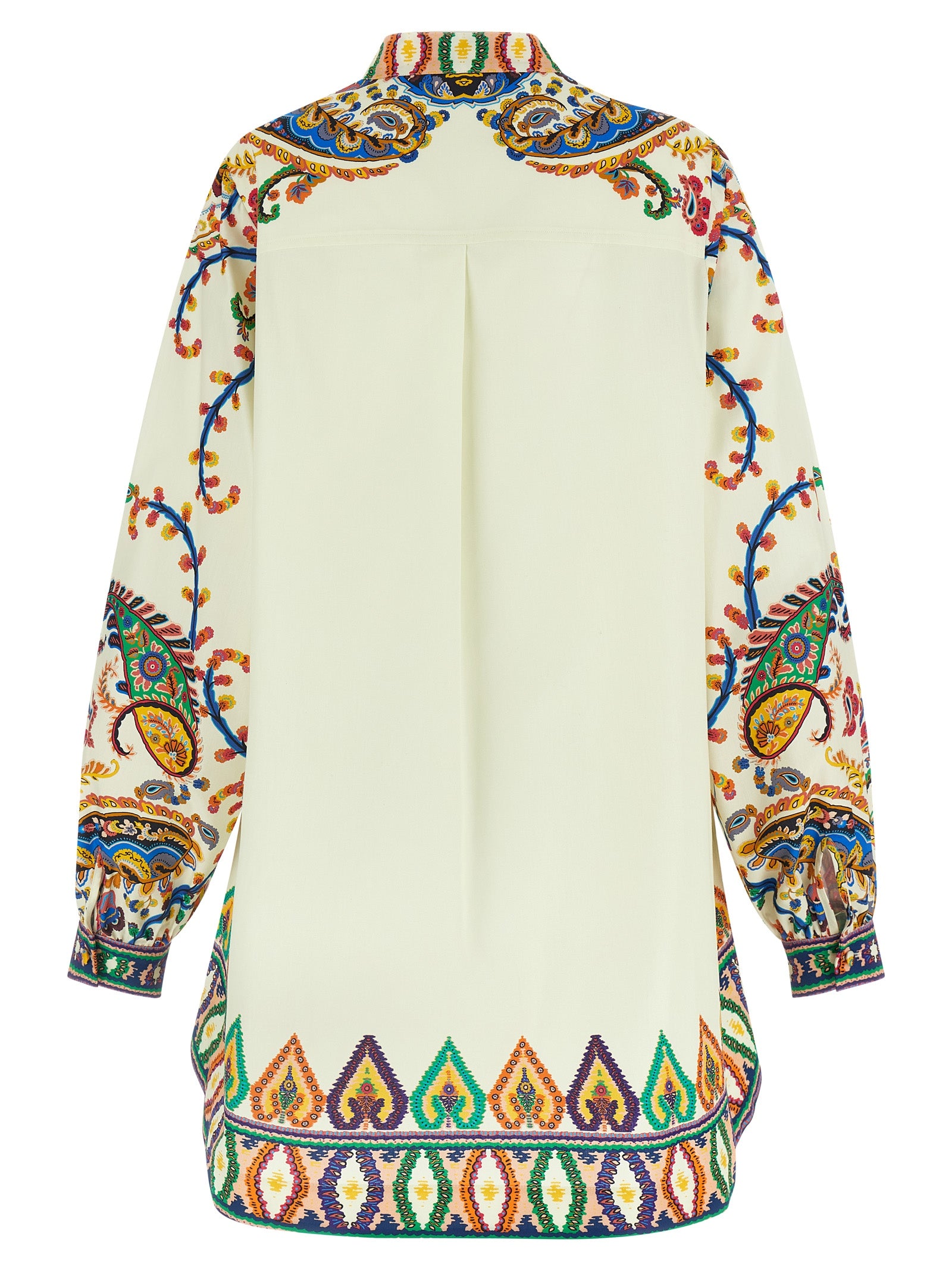 Multicolor Cotton Short Dress