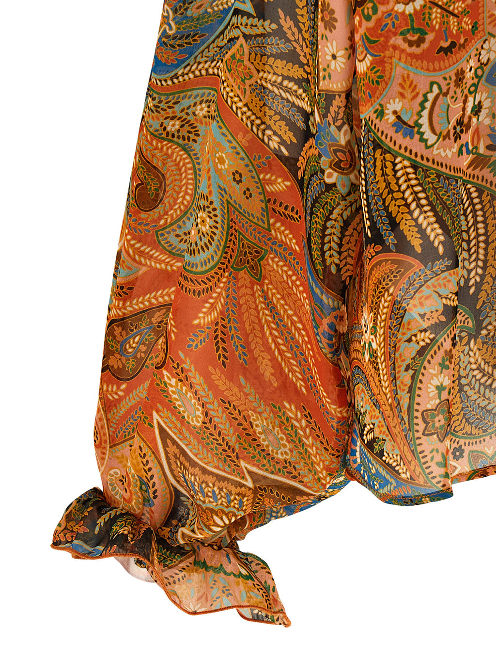Multicolor Silk Blouse